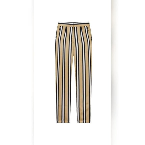 Finders Keepers "Either Way" high Waisted Stripe Trousers Pants - Picture 5 of 8